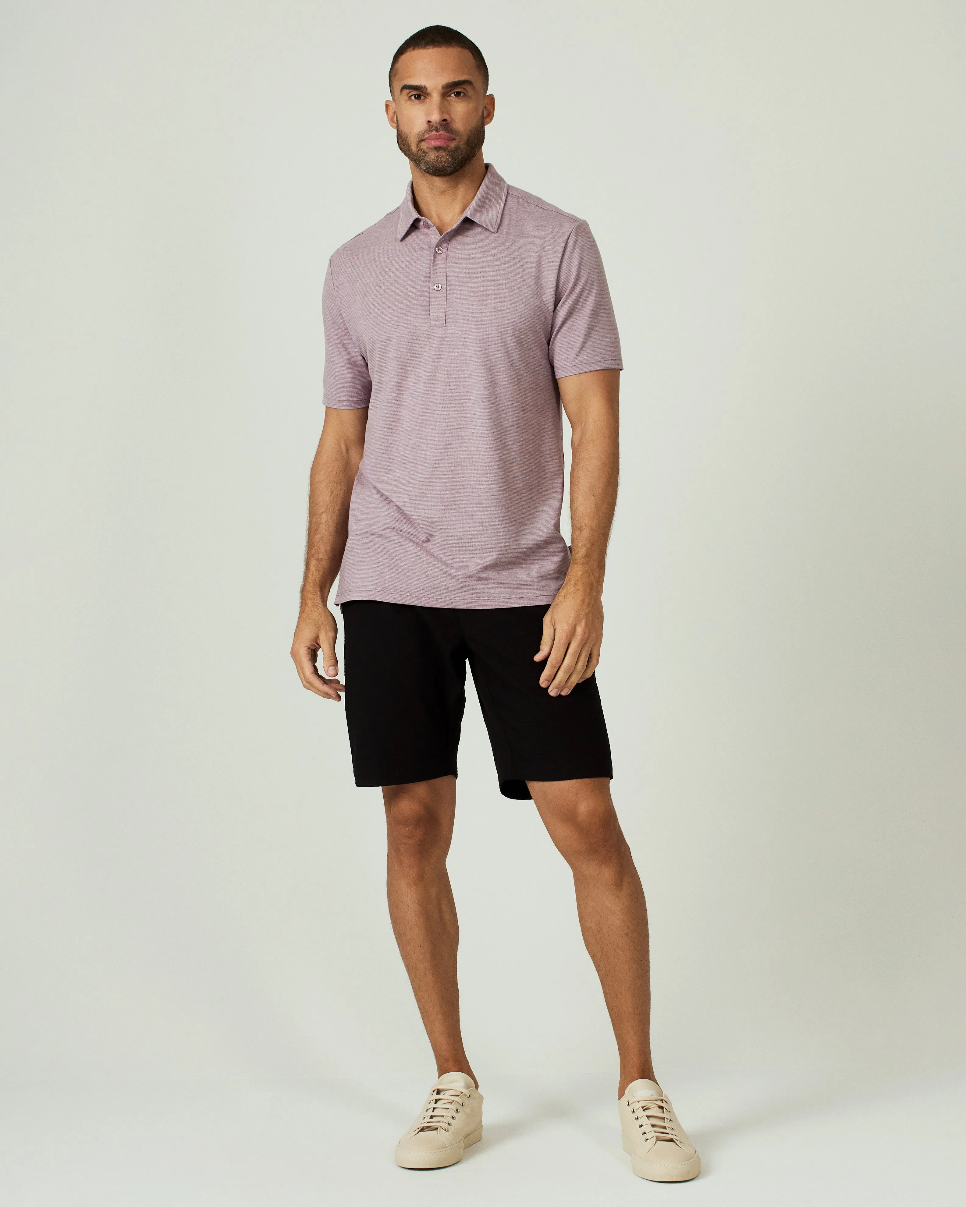 7 Diamonds Gautier Stretch Performance Polo