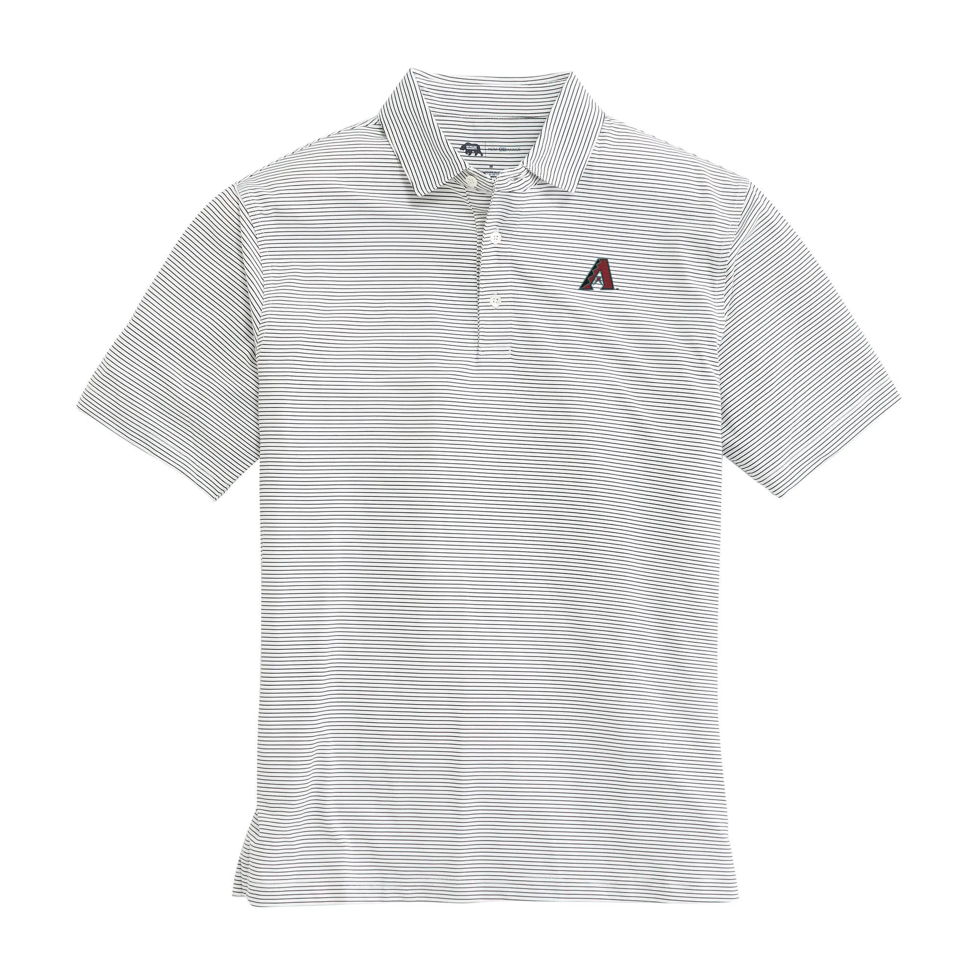 Arizona Diamondbacks Birdie Stripe Performance Polo