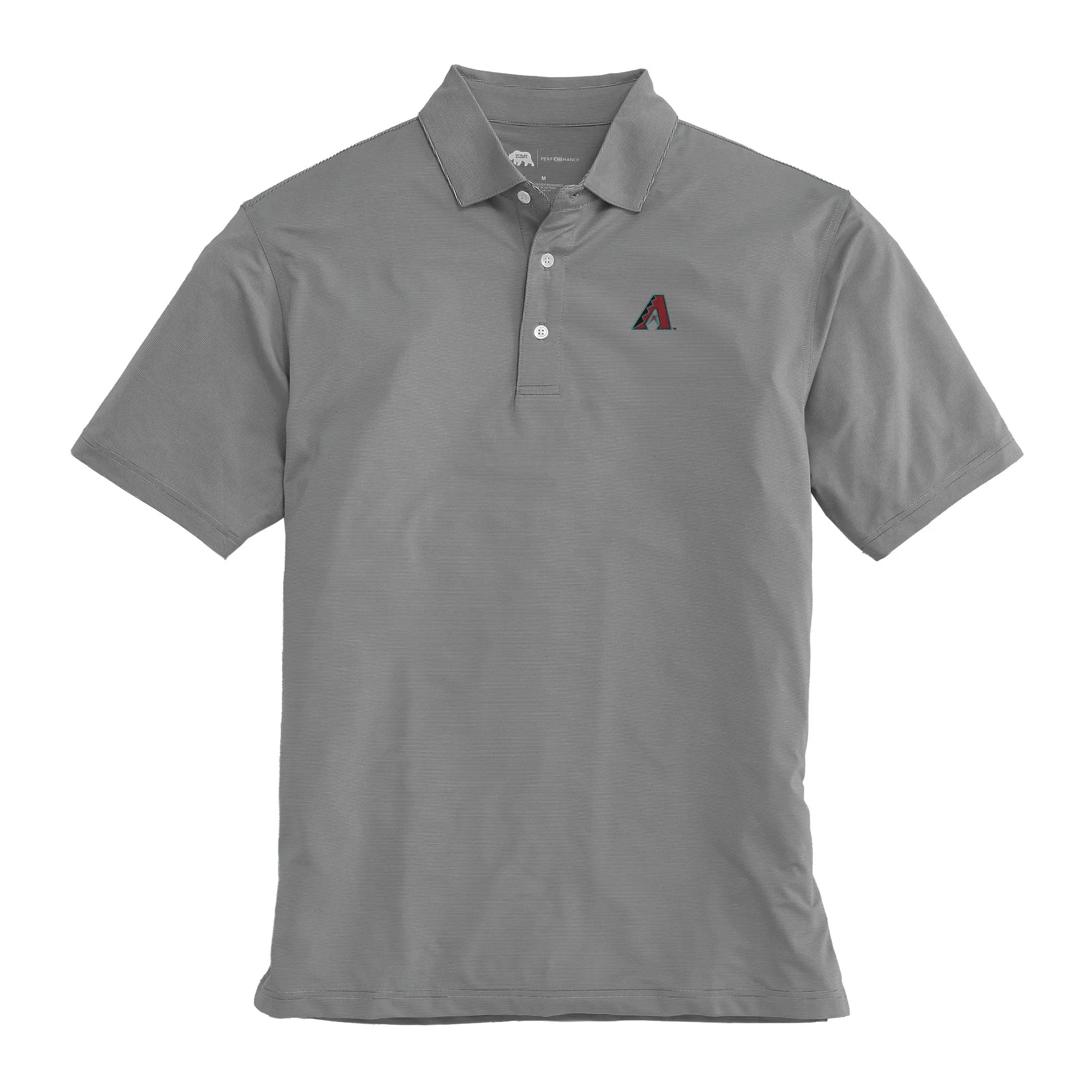 Arizona Diamondbacks Hairline Stripe Performance Polo