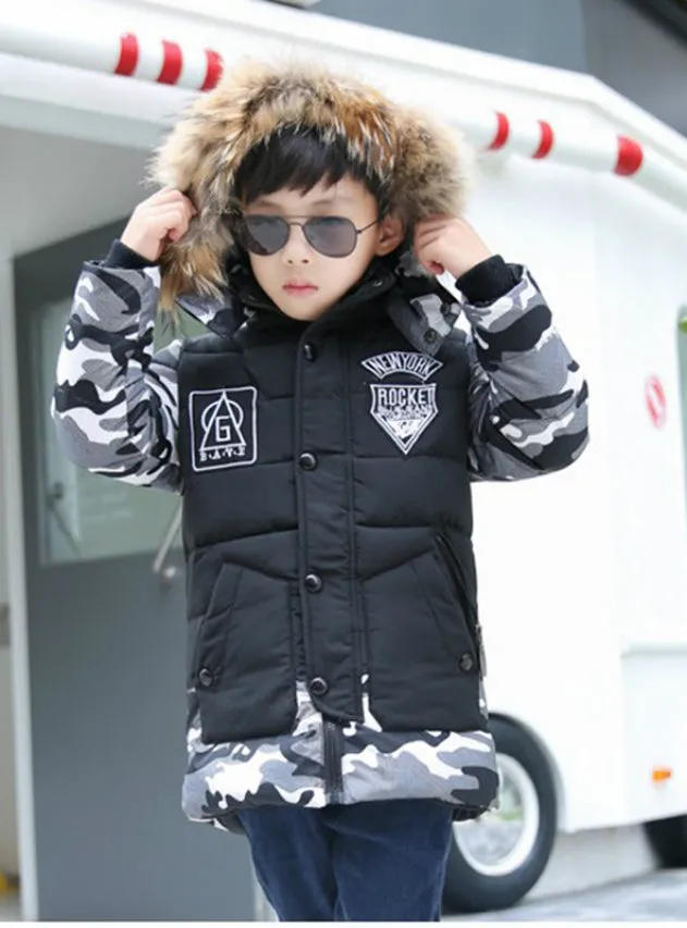 Baby Outerwear Down Jacket Boys Winter Coats