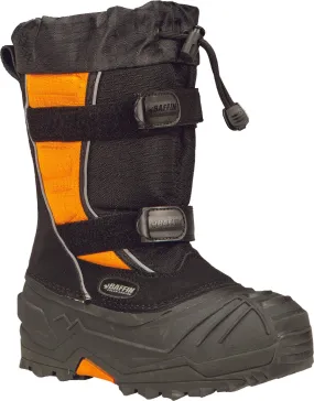 BAFFIN YOUTH EIGER BOOTS BLACK/ORANGE SZ 01 EPIC-Y001-BAK-1