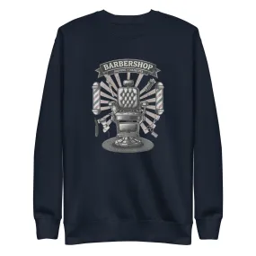 Barbershop Unisex Premium Sweatshirt - StyleMZ