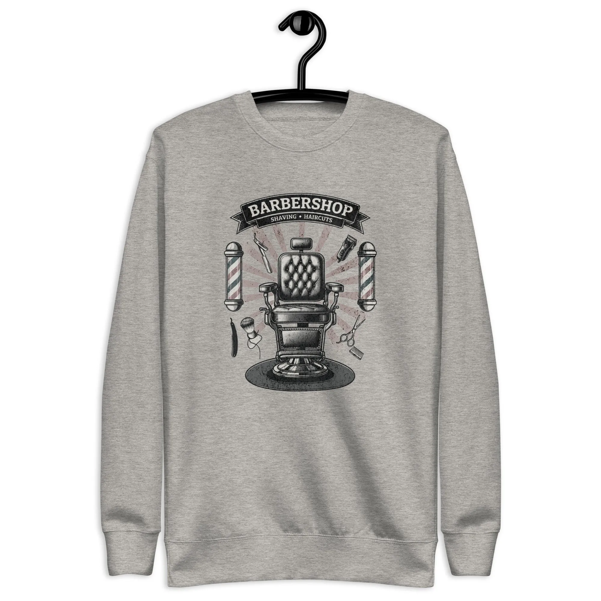 Barbershop Unisex Premium Sweatshirt - StyleMZ