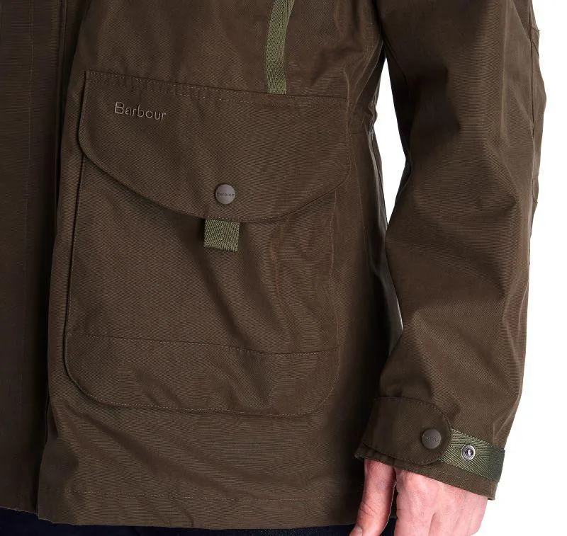 Barbour Gosforth Mens Waterproof Jacket - Dark Olive