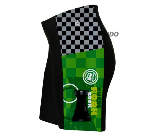 Chess Rook Cycling Bib Shorts and Shorts