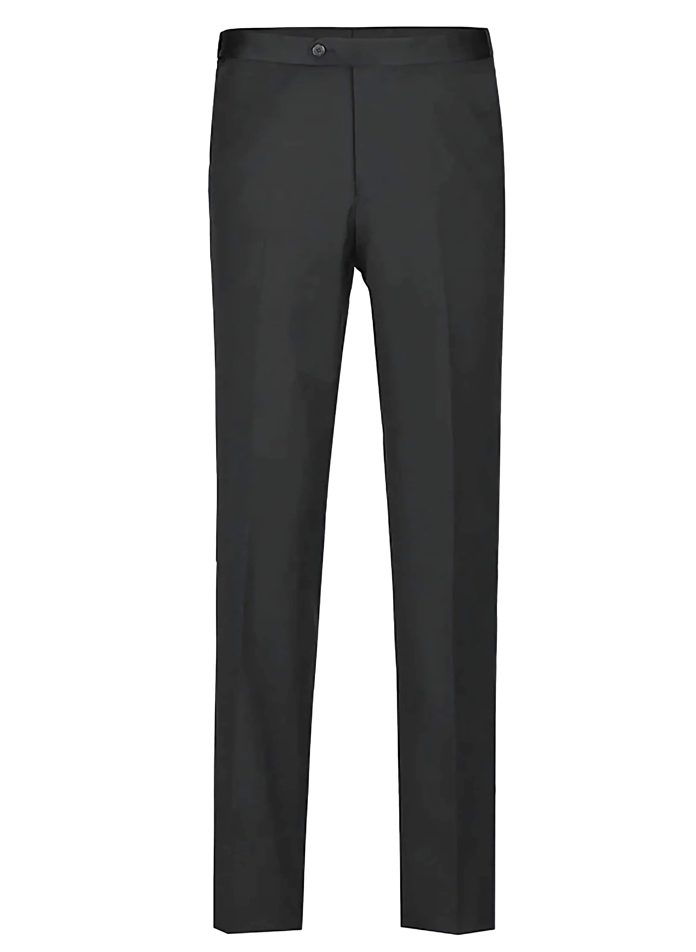 Classic Black Regular Fit 100% Wool Tuxedo Suit