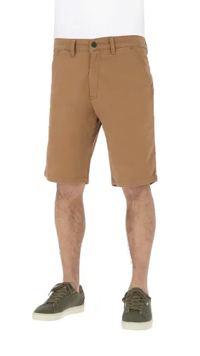 Flex Grip Chino Short - Ocre Brown