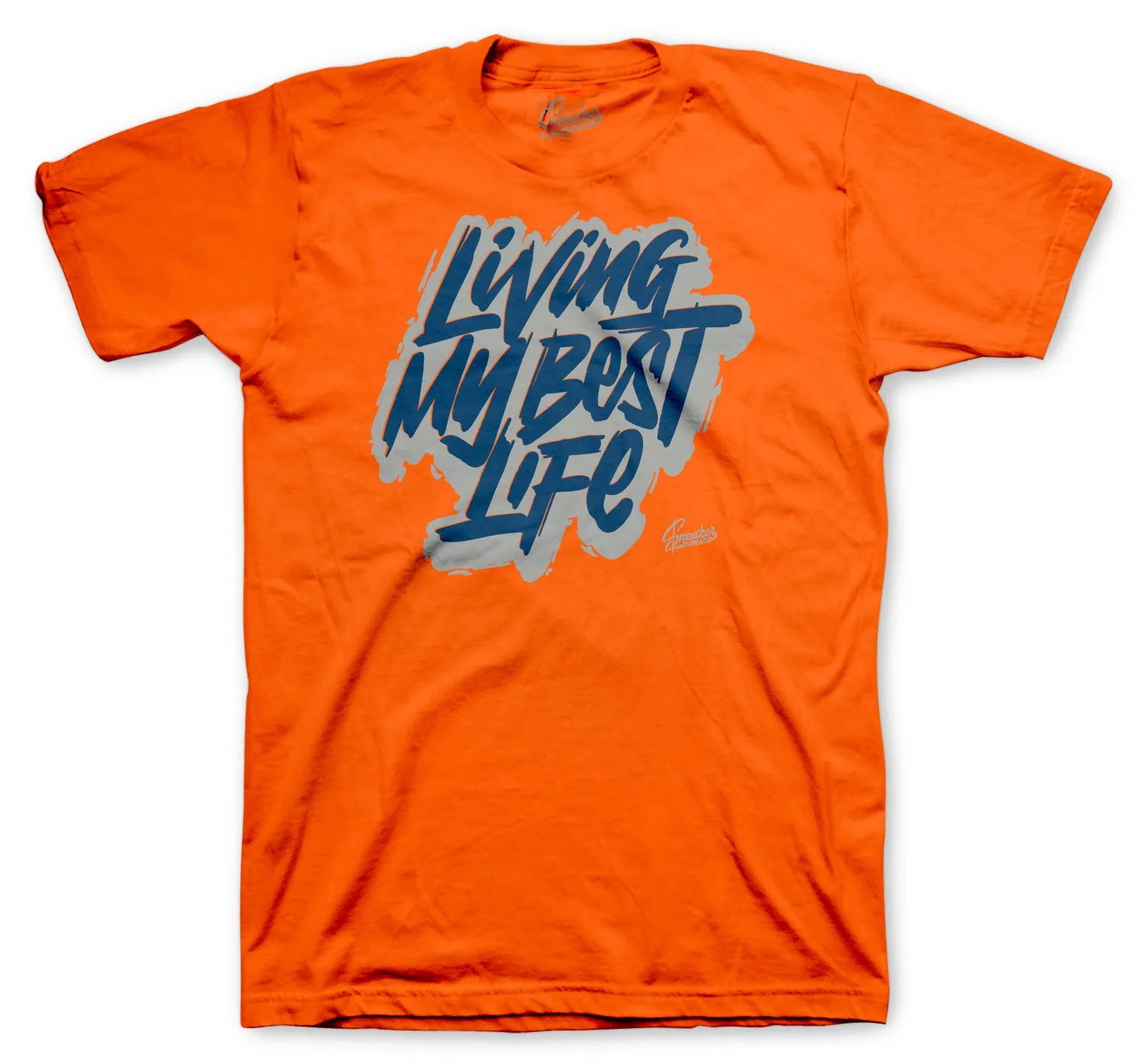 Foamposite Rugged Orange Living Life  Shirt