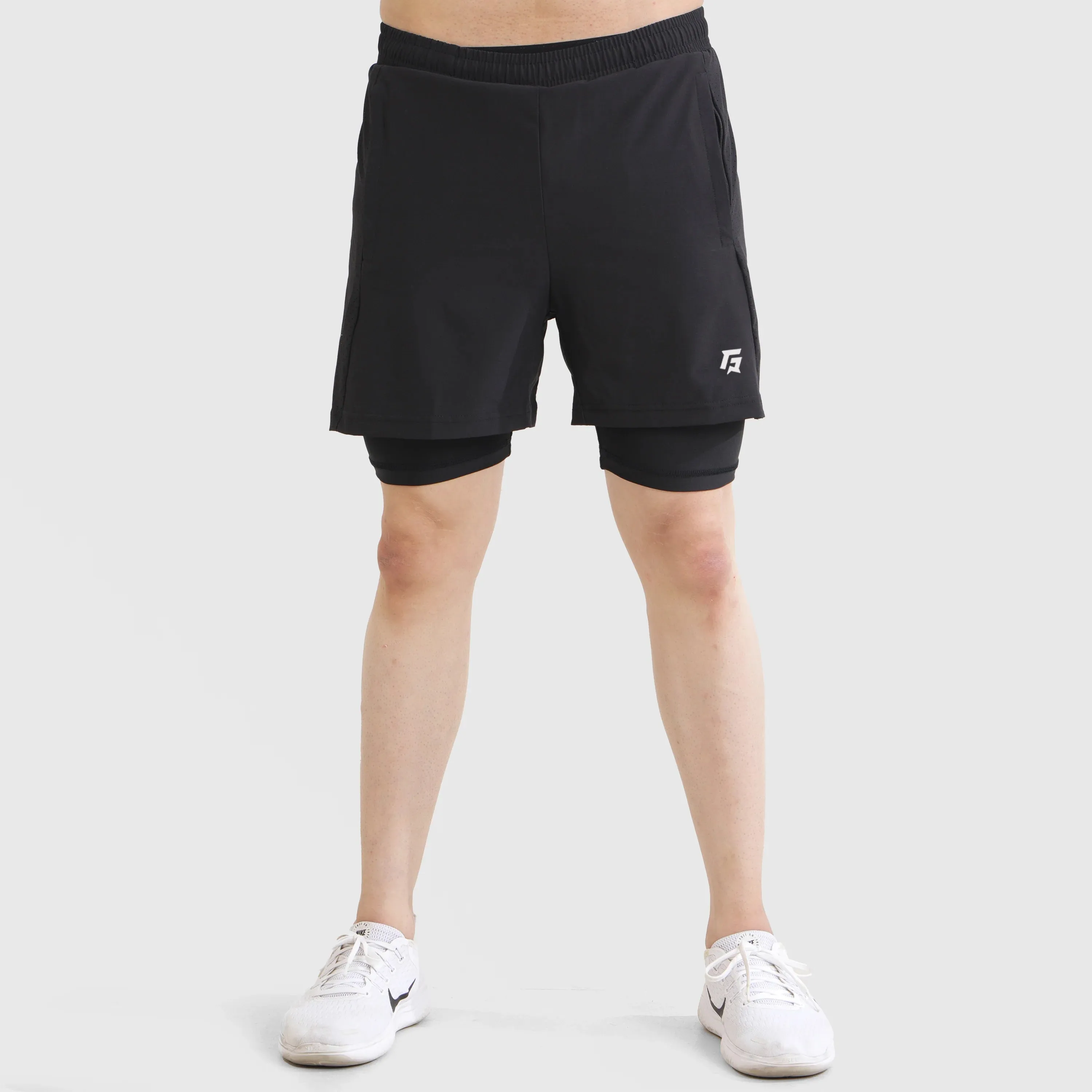 GA Laser Grip Shorts (Black)