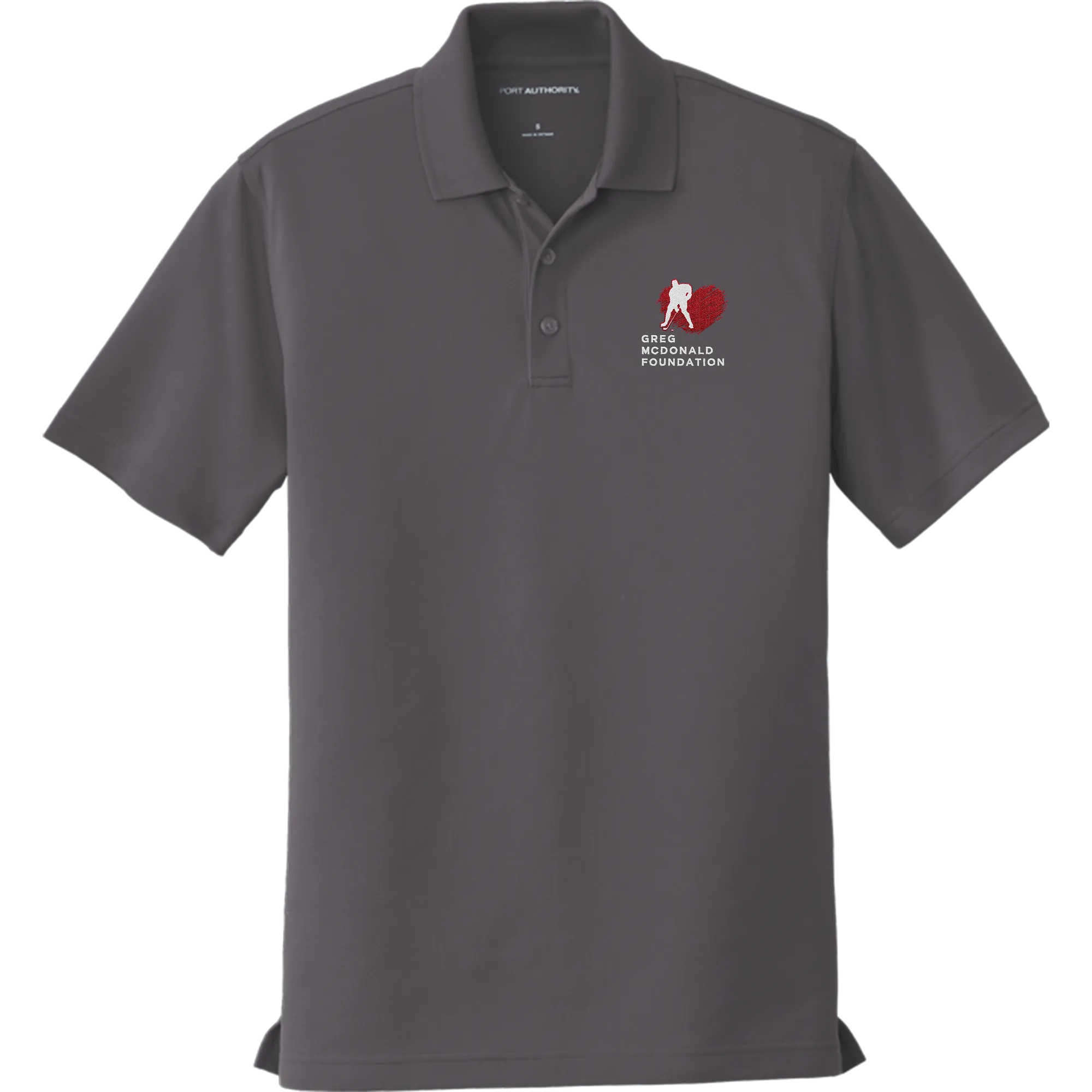 Greg McDonald Foundation Dry Zone UV Micro-Mesh Polo