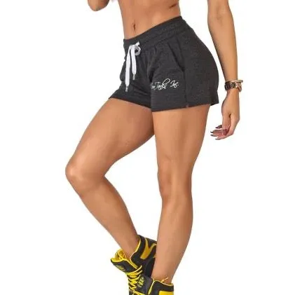 Iron Tanks Women's Impact Gym Shorts (Charcoal)