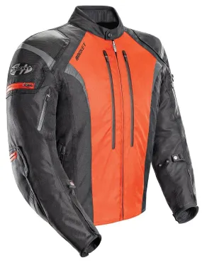 Joe Rocket Atomic 5.0 Men's Black/Orange Textile Jacket