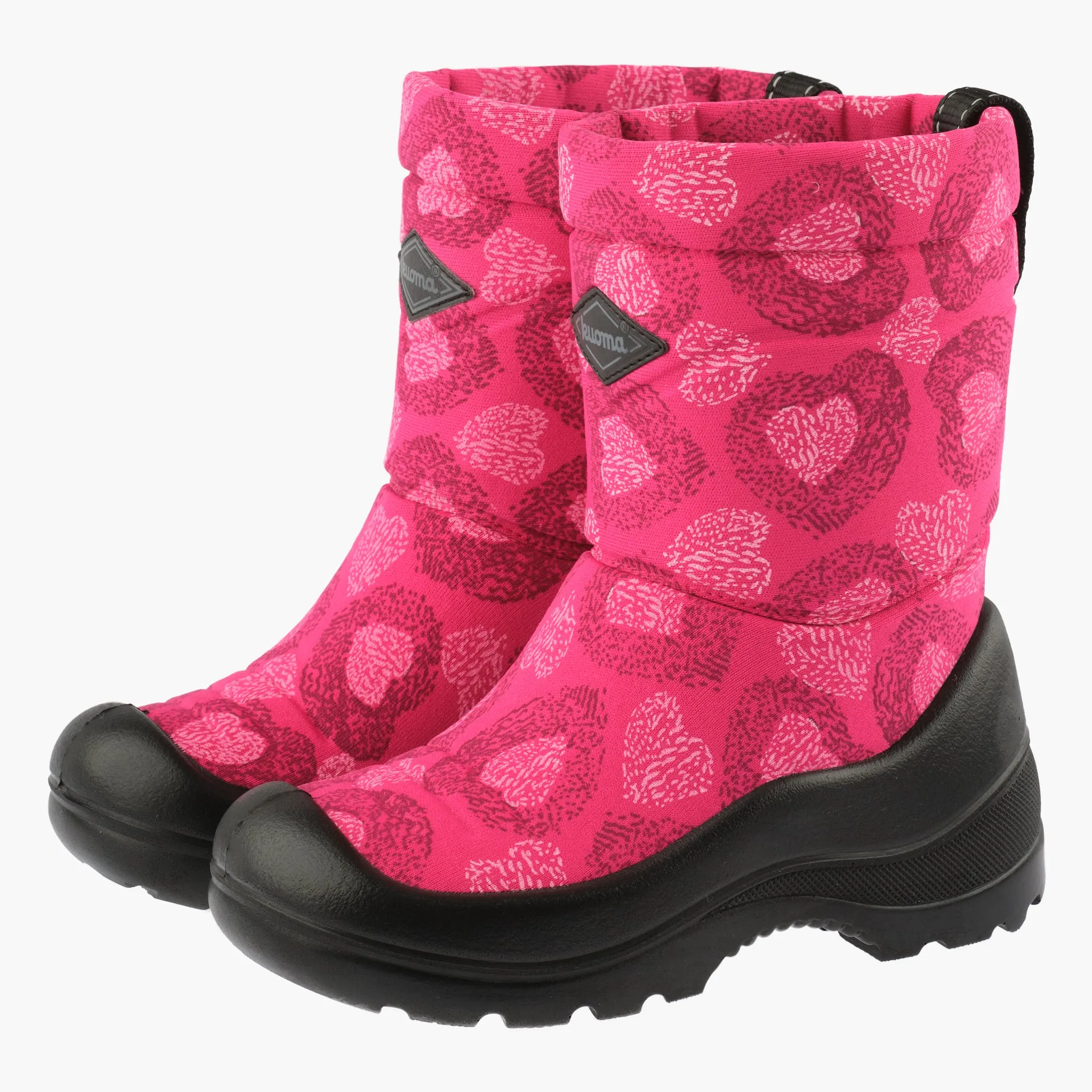 Kids´ winter boots Lumi, Pink Heart