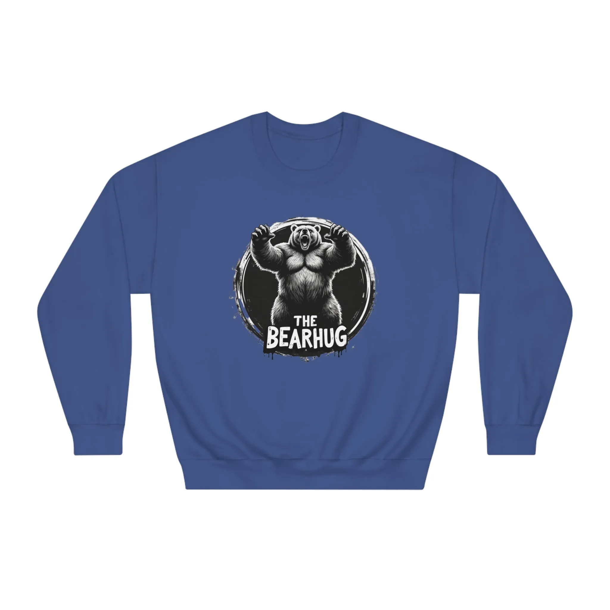 Korea -  The BearHUG Unisex DryBlend® Crewneck Sweatshirt  - StyleMZ