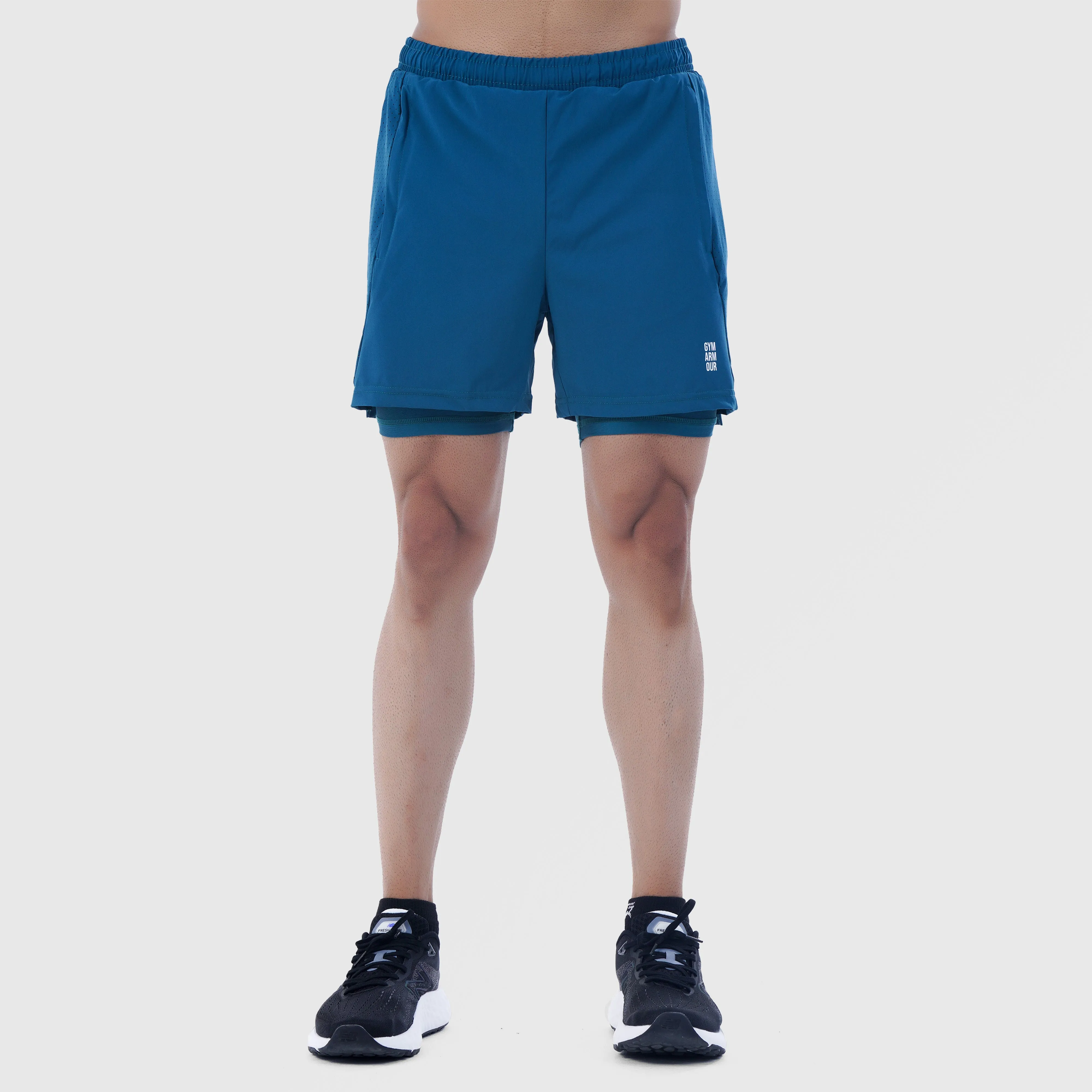 Laser Grip Shorts (Teal)