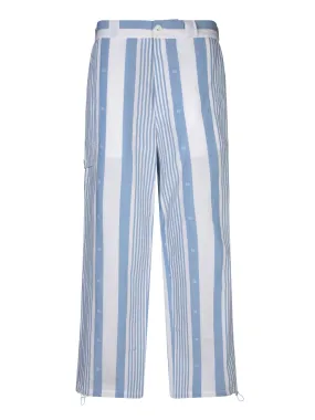 Light Blue Stripes Trousers