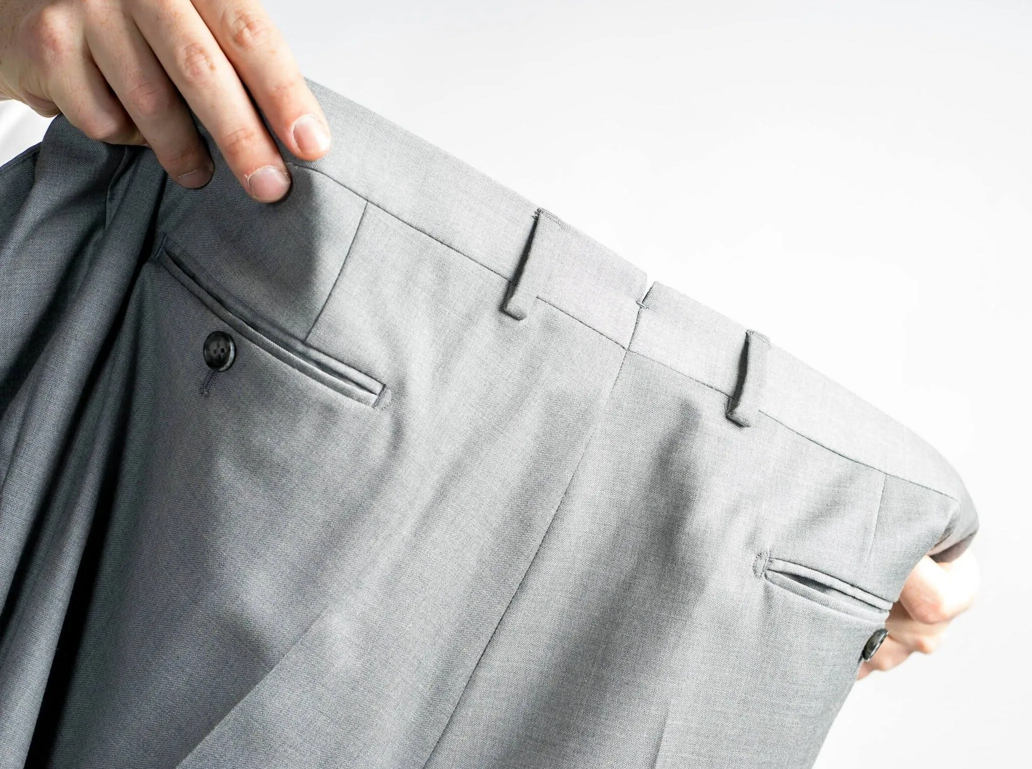 Light Grey Tasmanian Trousers