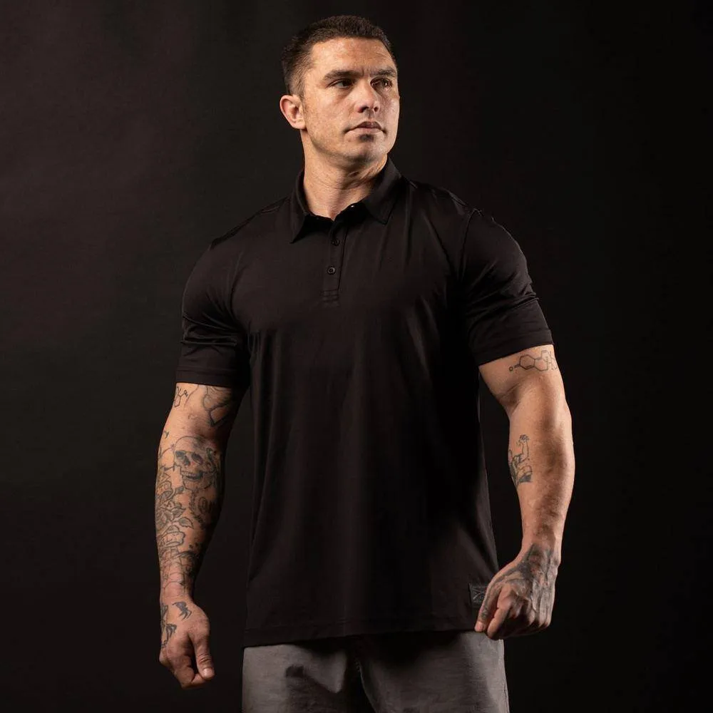 Men's Polo - Black