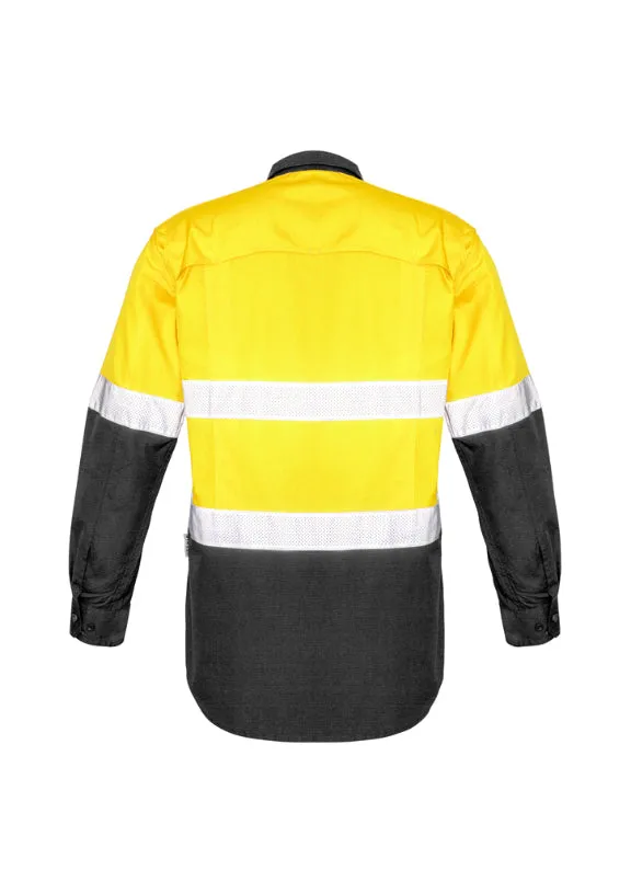 Mens Rugged Cooling Taped Hi Vis Spliced Shirt (BZ-ZW129)