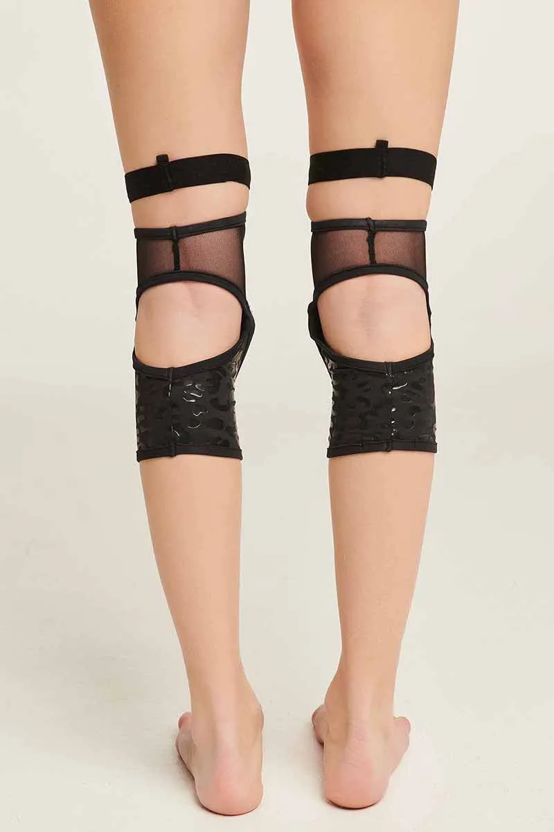 Paradise Chick Polecious Sticky Kneepads - Black