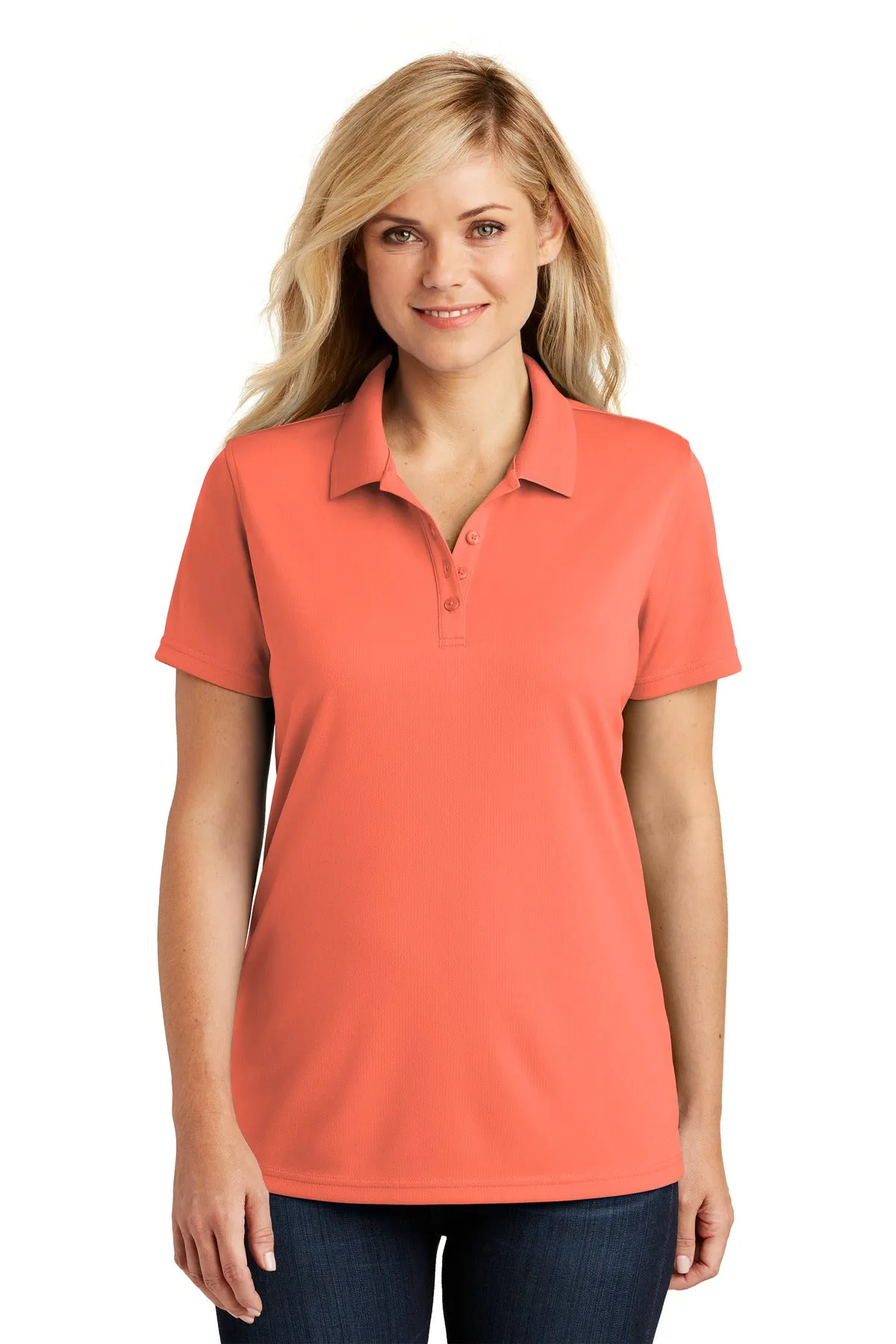 Port Authority Ladies Dry Zone UV Micro-Mesh Polo. LK110