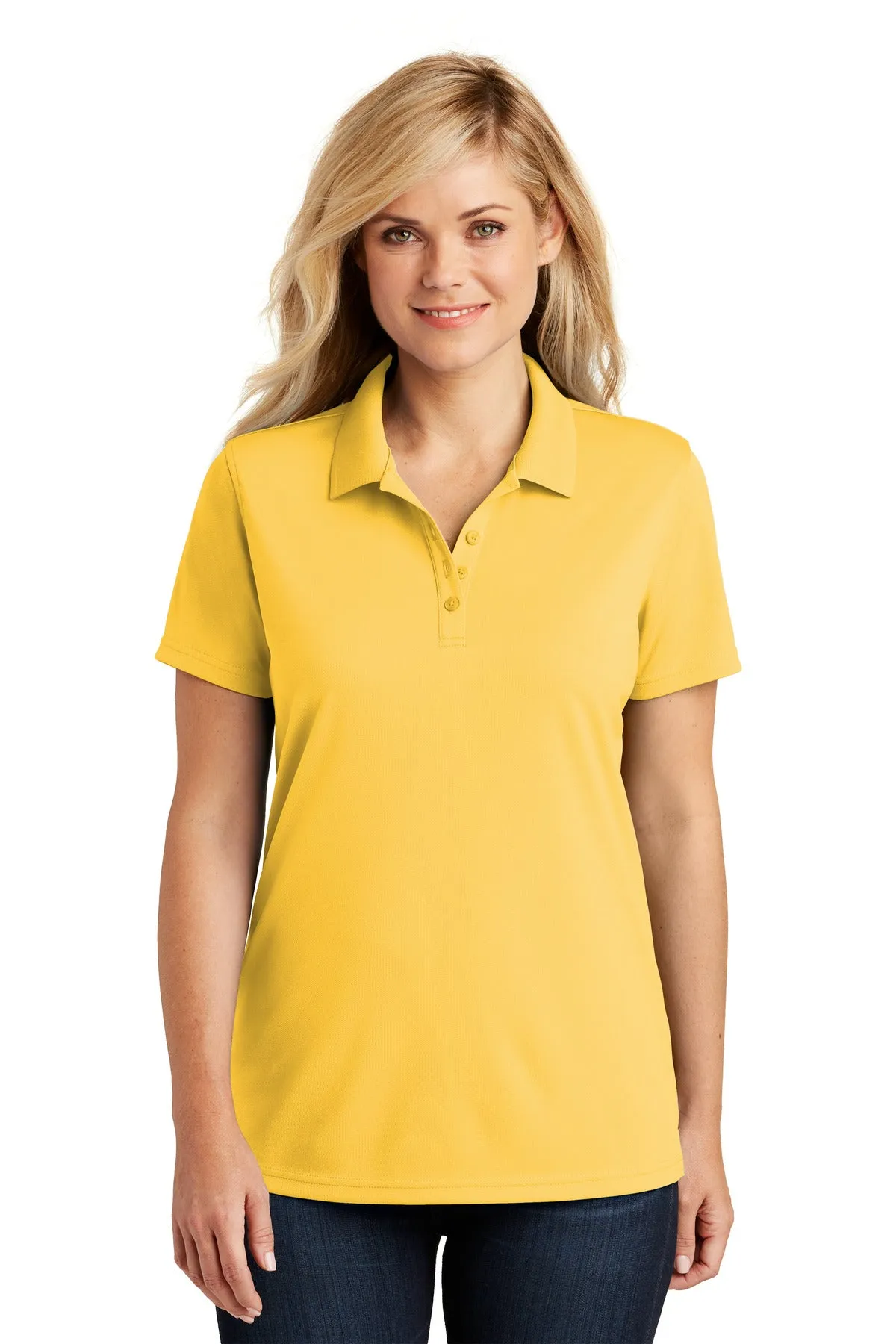 Port Authority Ladies Dry Zone UV Micro-Mesh Polo. LK110