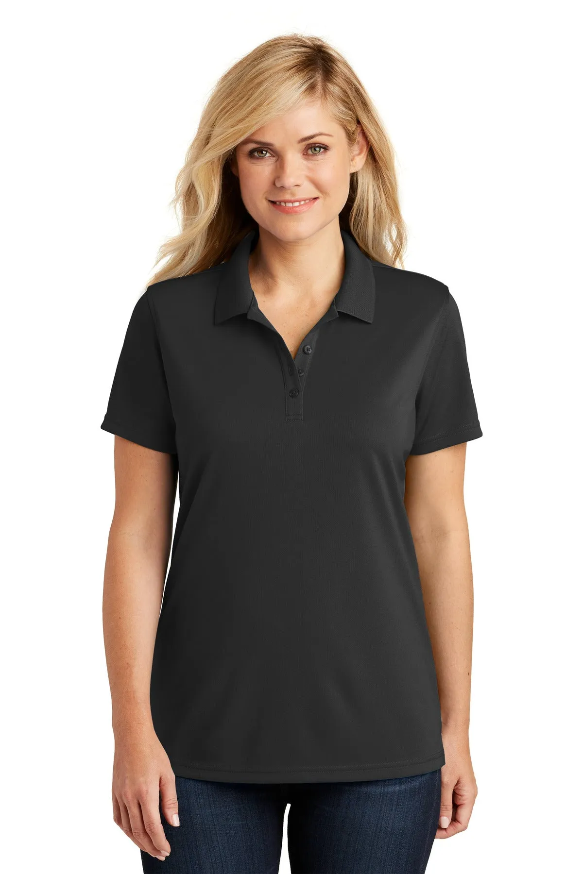 Port Authority Ladies Dry Zone UV Micro-Mesh Polo. LK110