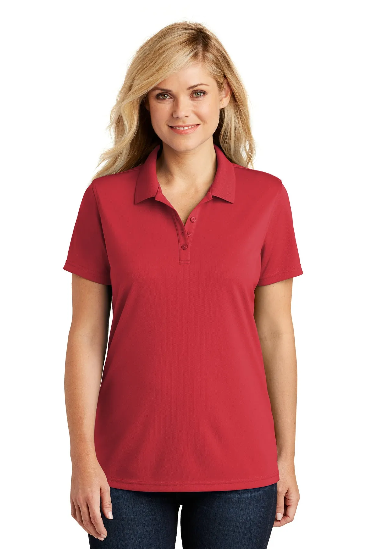 Port Authority Ladies Dry Zone UV Micro-Mesh Polo. LK110