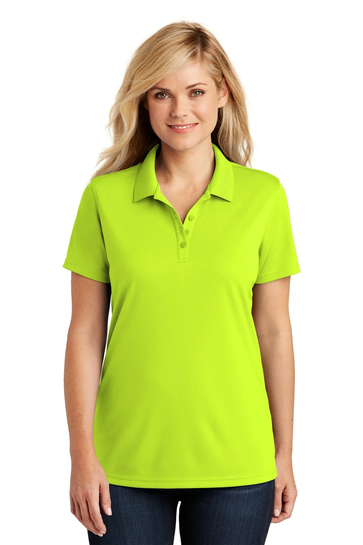 Port Authority Ladies Dry Zone UV Micro-Mesh Polo. LK110