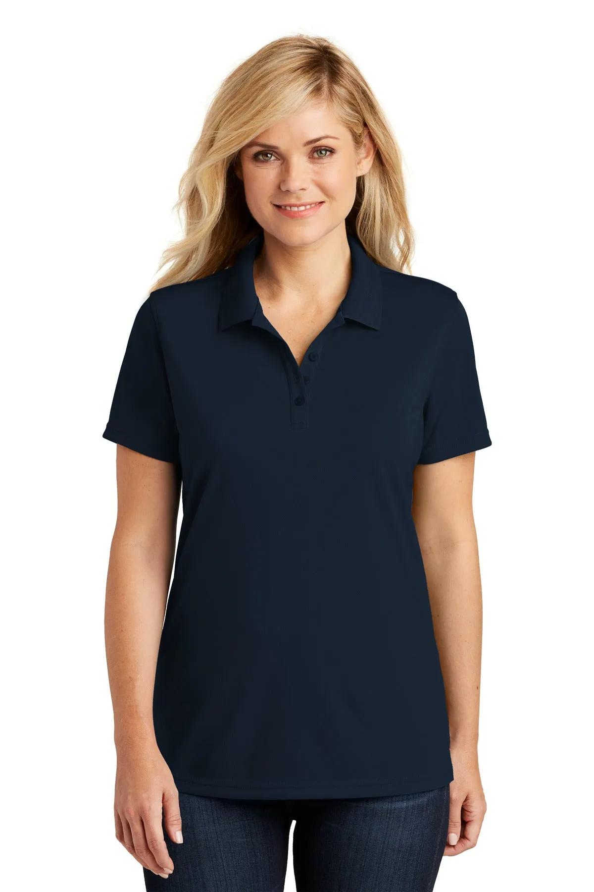 Port Authority Ladies Dry Zone UV Micro-Mesh Polo. LK110