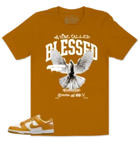 Rich & Rugged Blessed Shirt (Antique Gold)