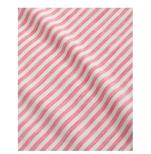 Seymour Striped Polo in Azalea by Johnnie-O