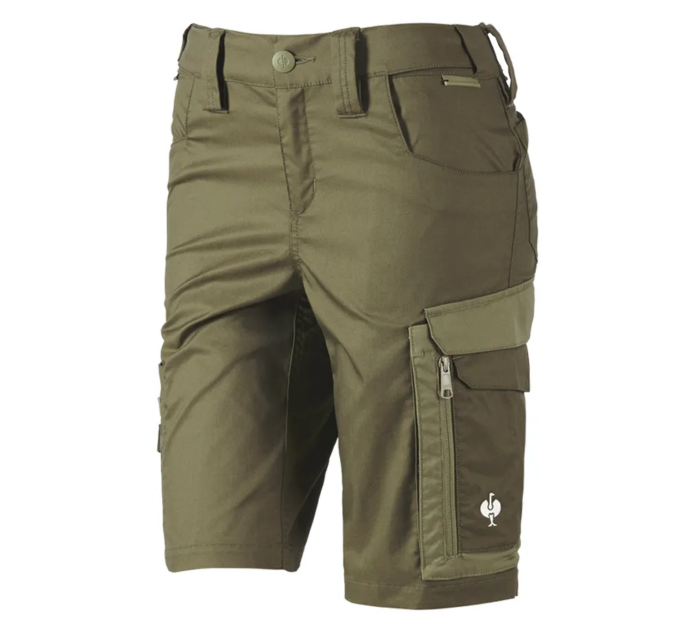 Shorts e.s.concrete light, ladies'