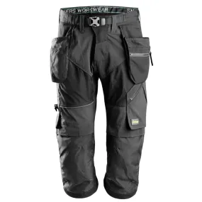 Snickers 6905 FlexiWork Holster Pocket Pirate Work Trousers Black