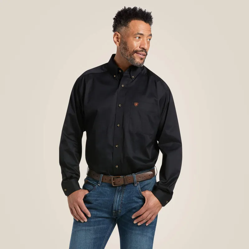 Solid Twill Classic Fit Shirt