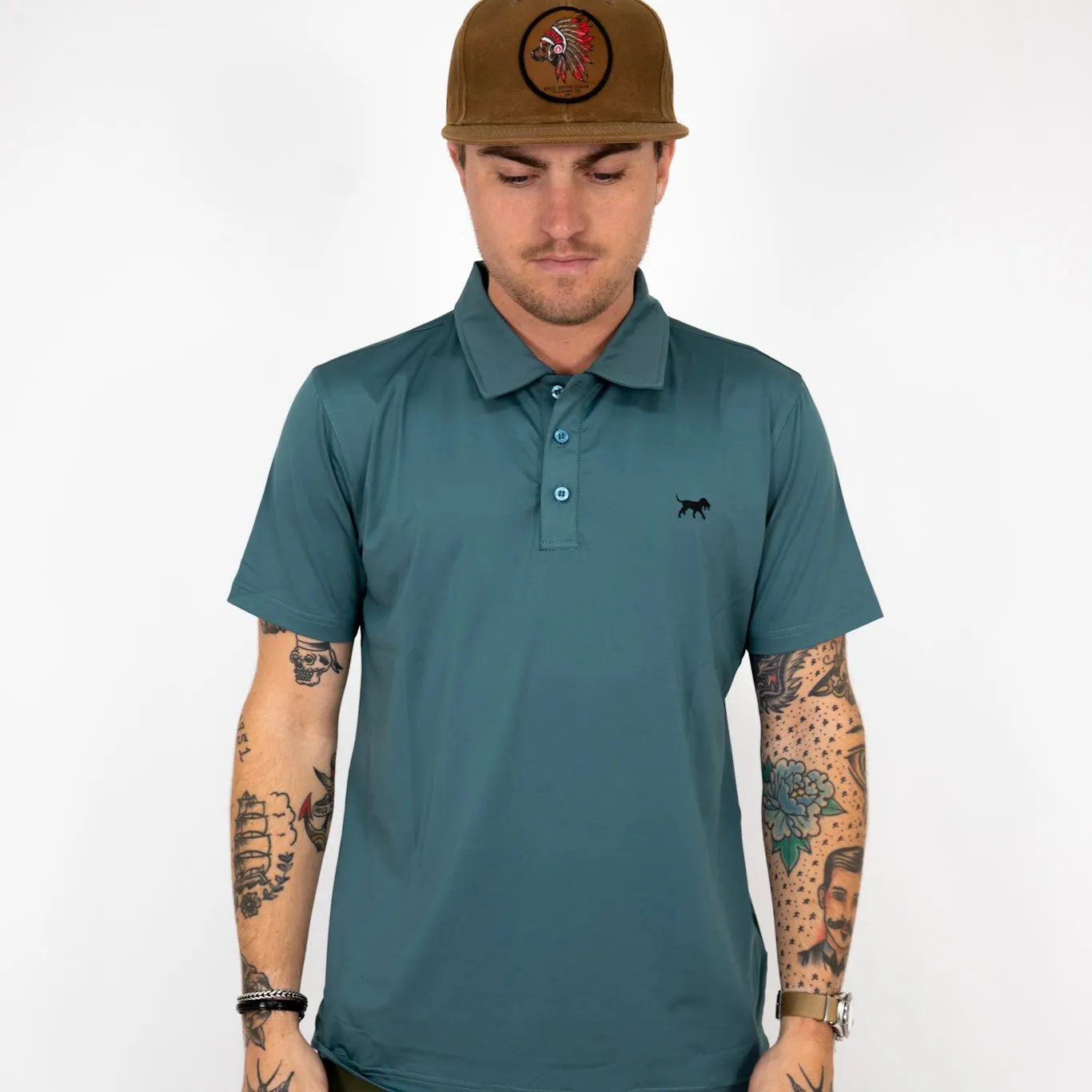 Southern Swing Performance Polo - Sage