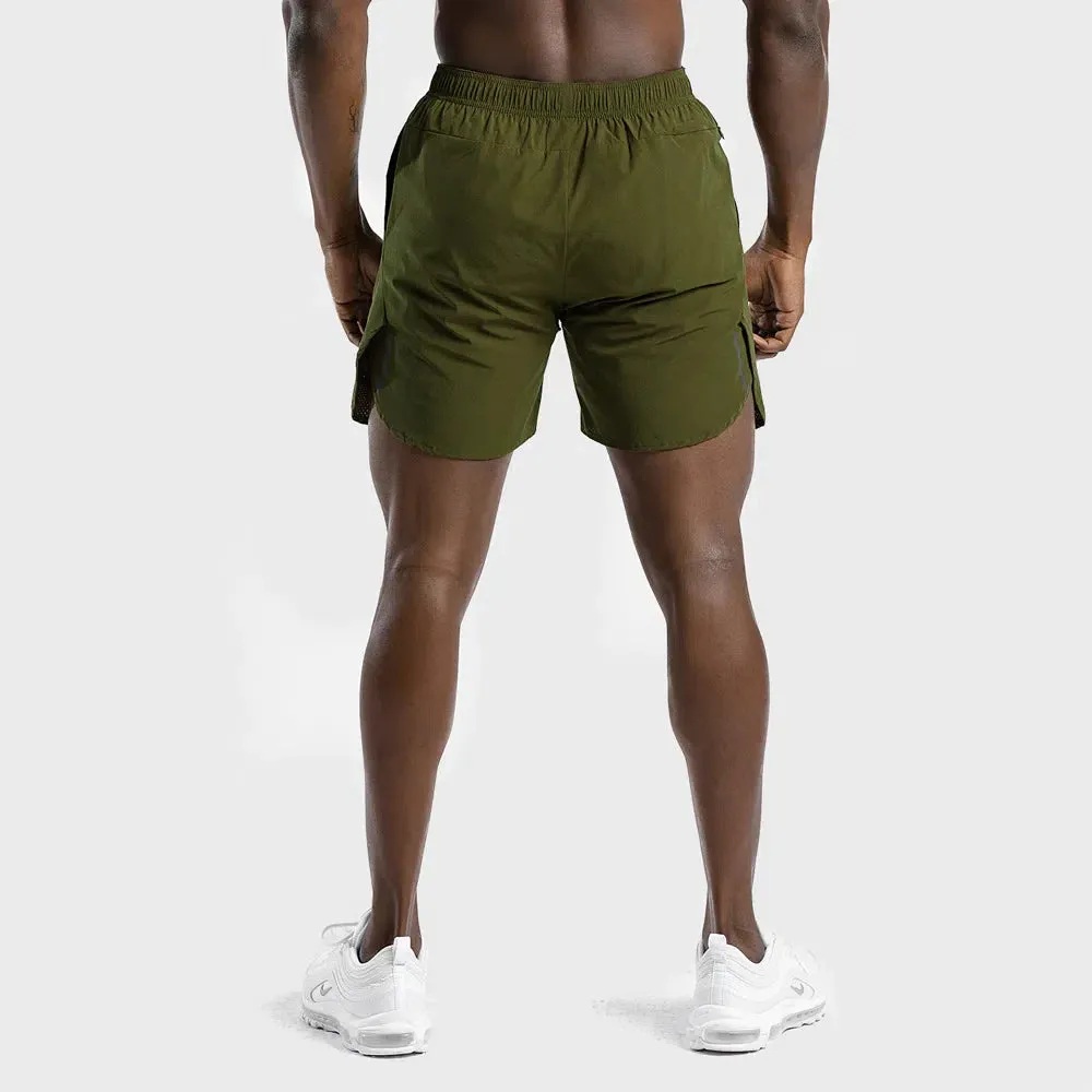 SQUATWOLF Men's 2-in-1 Dry Tech Shorts