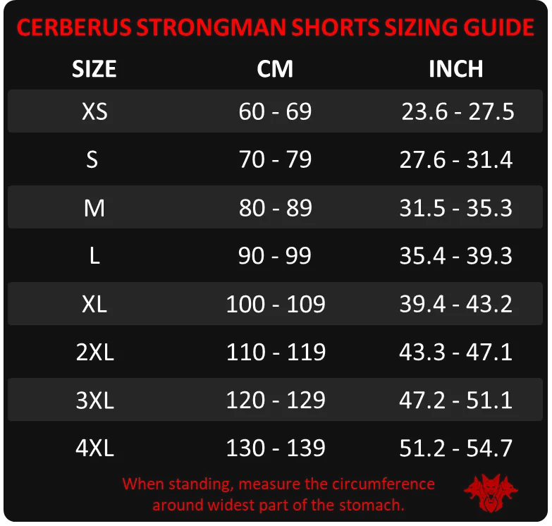 Strongman Grip Shorts (2.5mm Neoprene)